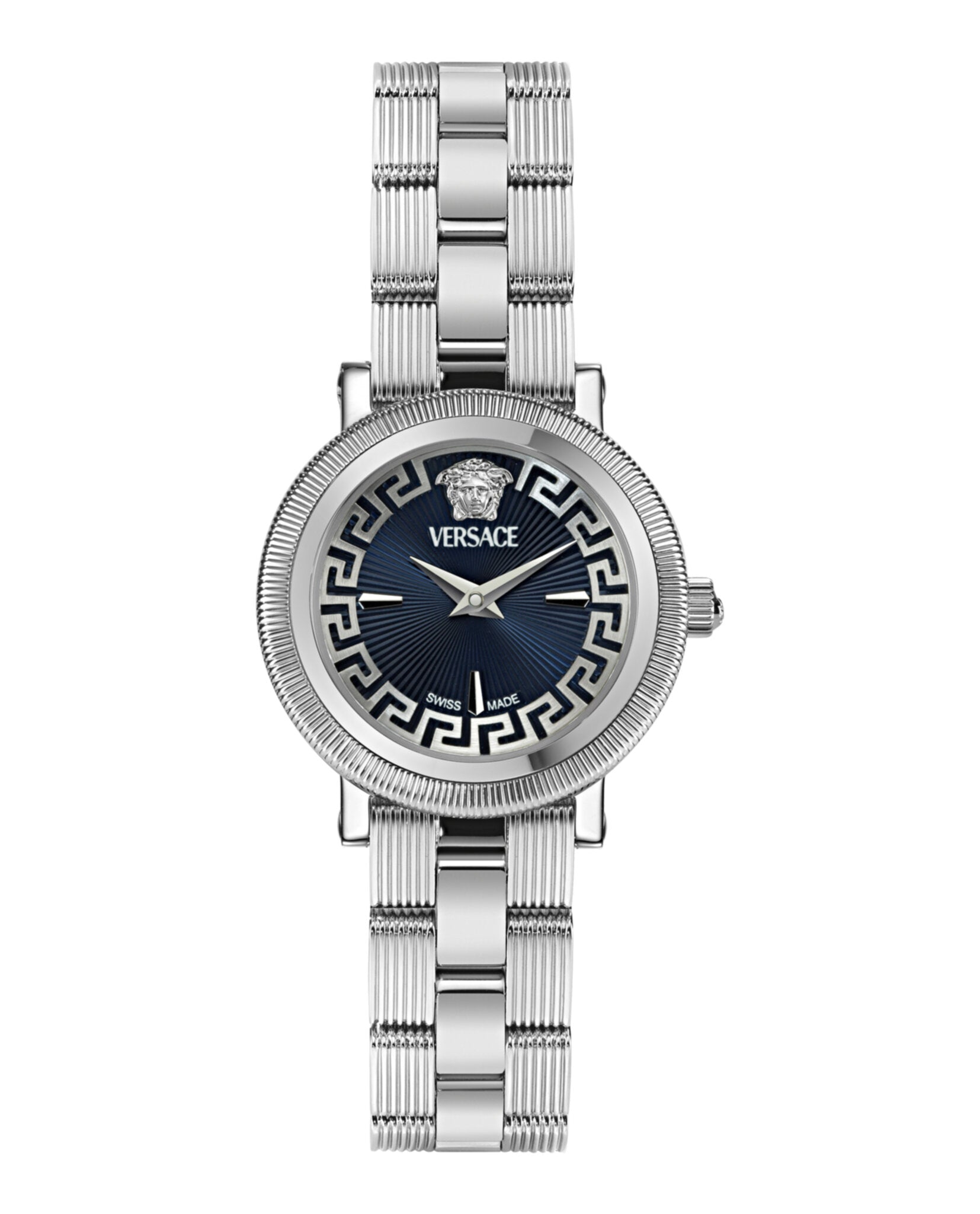 Versace Greca Flourish Petite Bracelet Watch Stainless Steel Watches - Tophatter Daily Deals