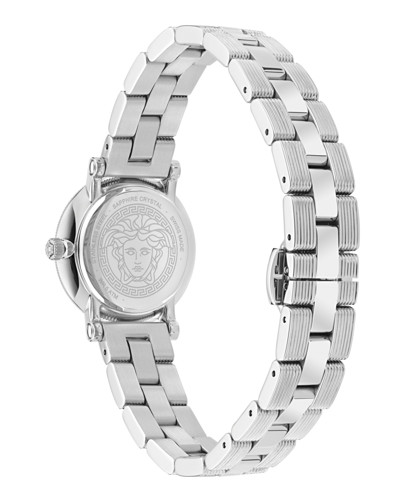 Versace Greca Flourish Petite Bracelet Watch Watches - Tophatter Daily Deals