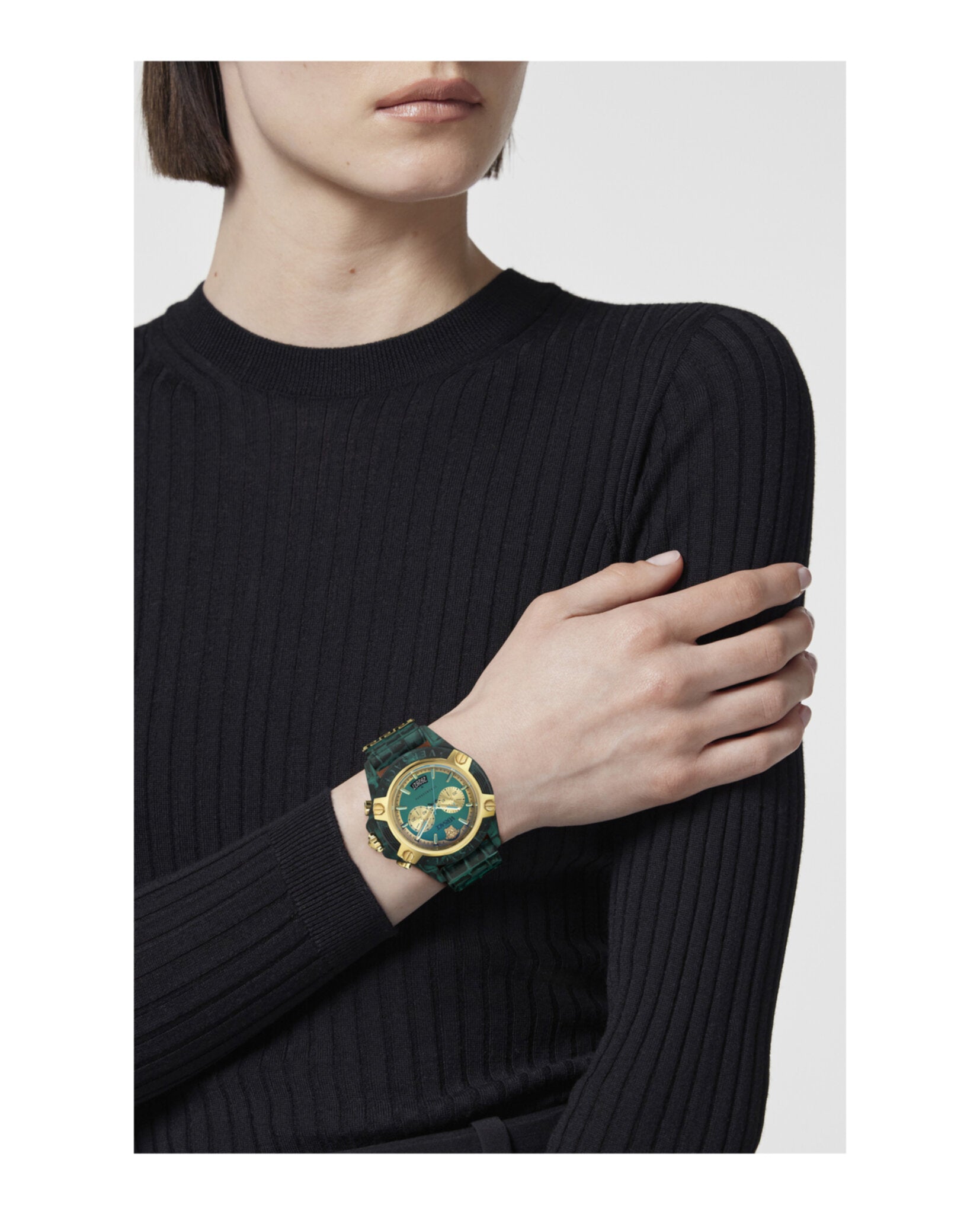 Versace Icon Active Chronograph Watch Watches - Tophatter Daily Deals