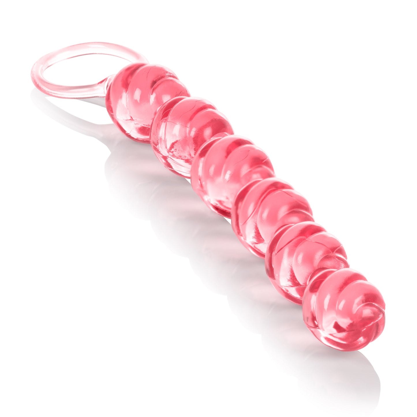 CalExotics Blue Swirl Pleasure Beads Flexible Anal Toy > Anal Range > Anal Beads - Tophatter Daily Deals
