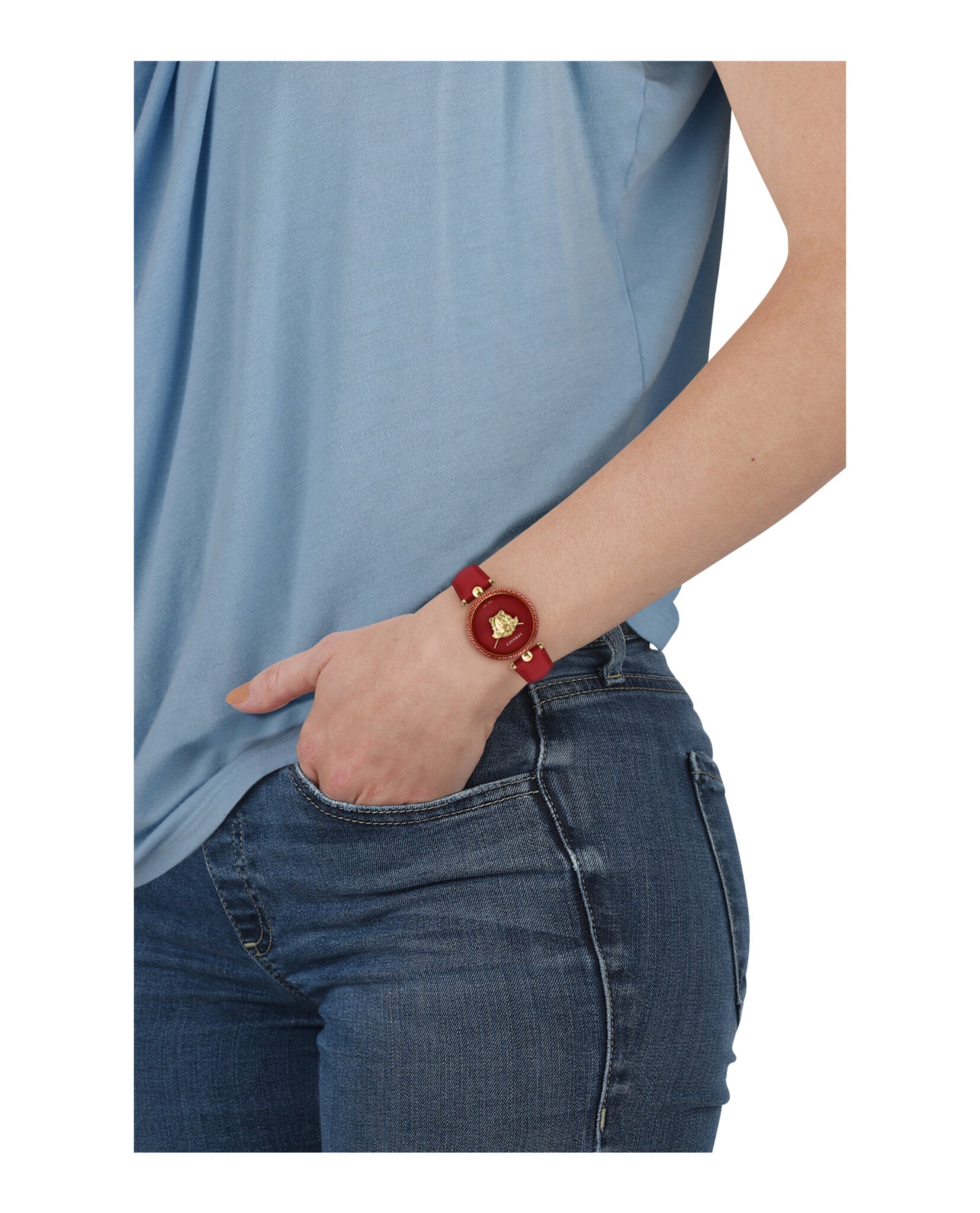 Versace Palazzo Empire Strap Watch Watches - Tophatter Daily Deals