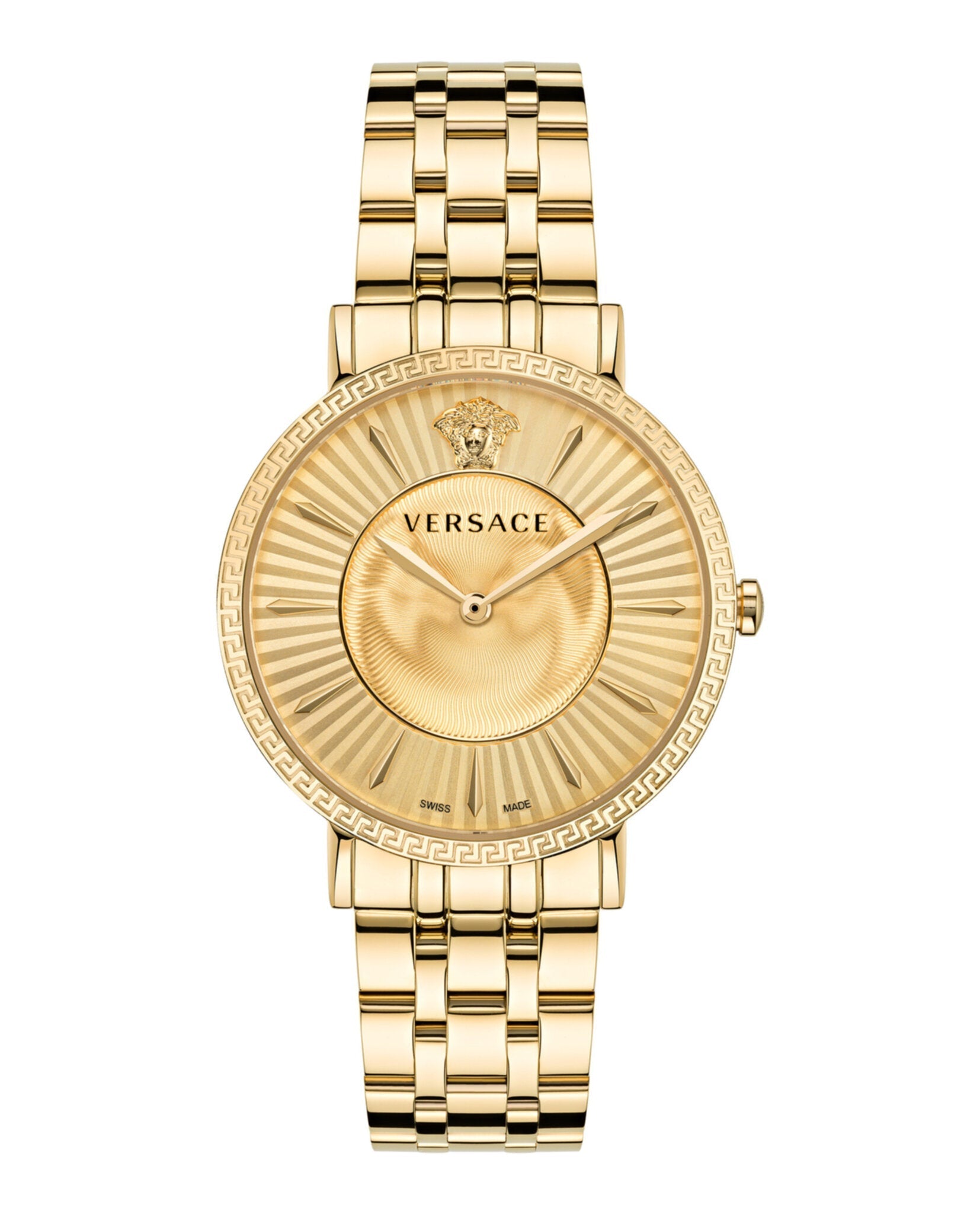 Versace V-Eternal Bracelet Watch Gold Watches - Tophatter Daily Deals