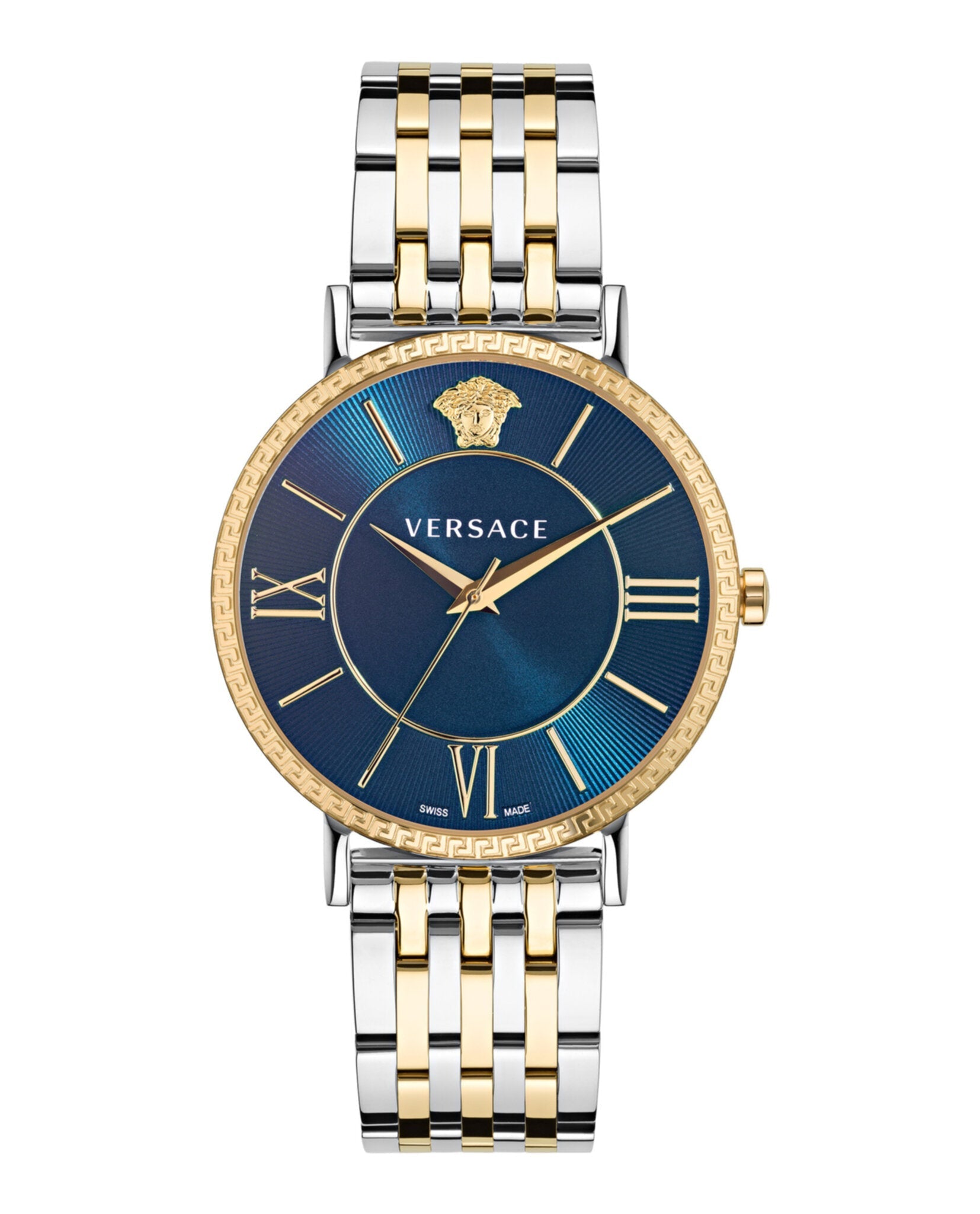 Versace V-Eternal Bracelet Watch Two Tone Watches - Tophatter Daily Deals