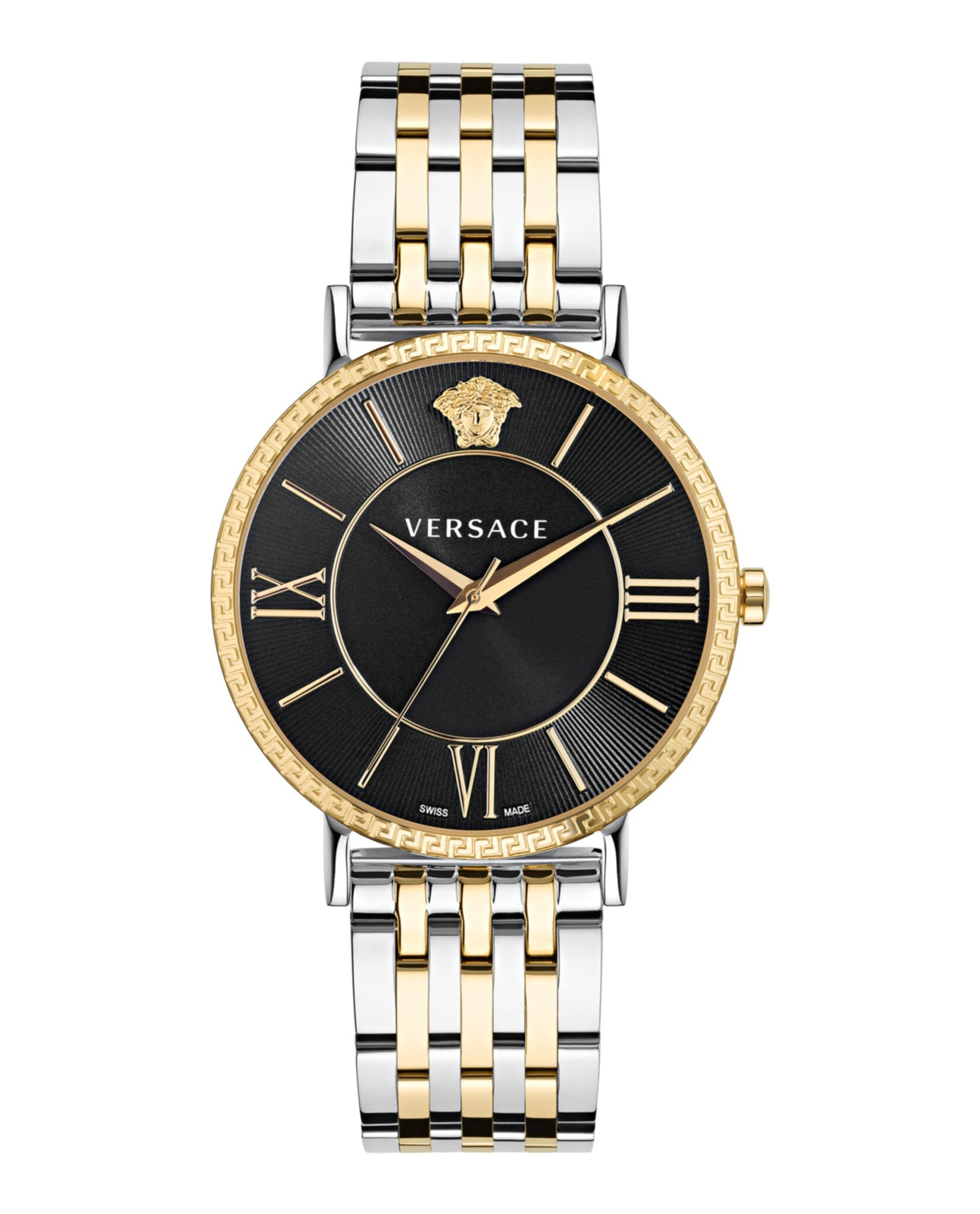 Versace V-Eternal Bracelet Watch Two Tone Watches - Tophatter Daily Deals