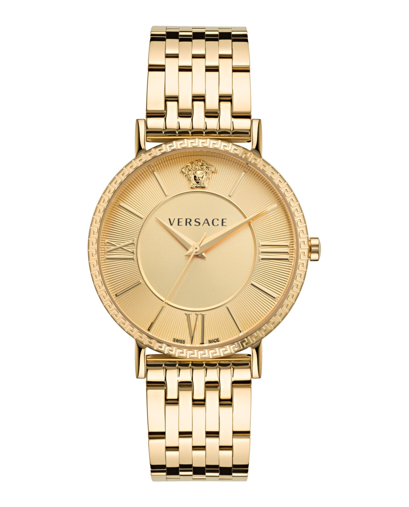 Versace V-Eternal Bracelet Watch Gold Watches - Tophatter Daily Deals