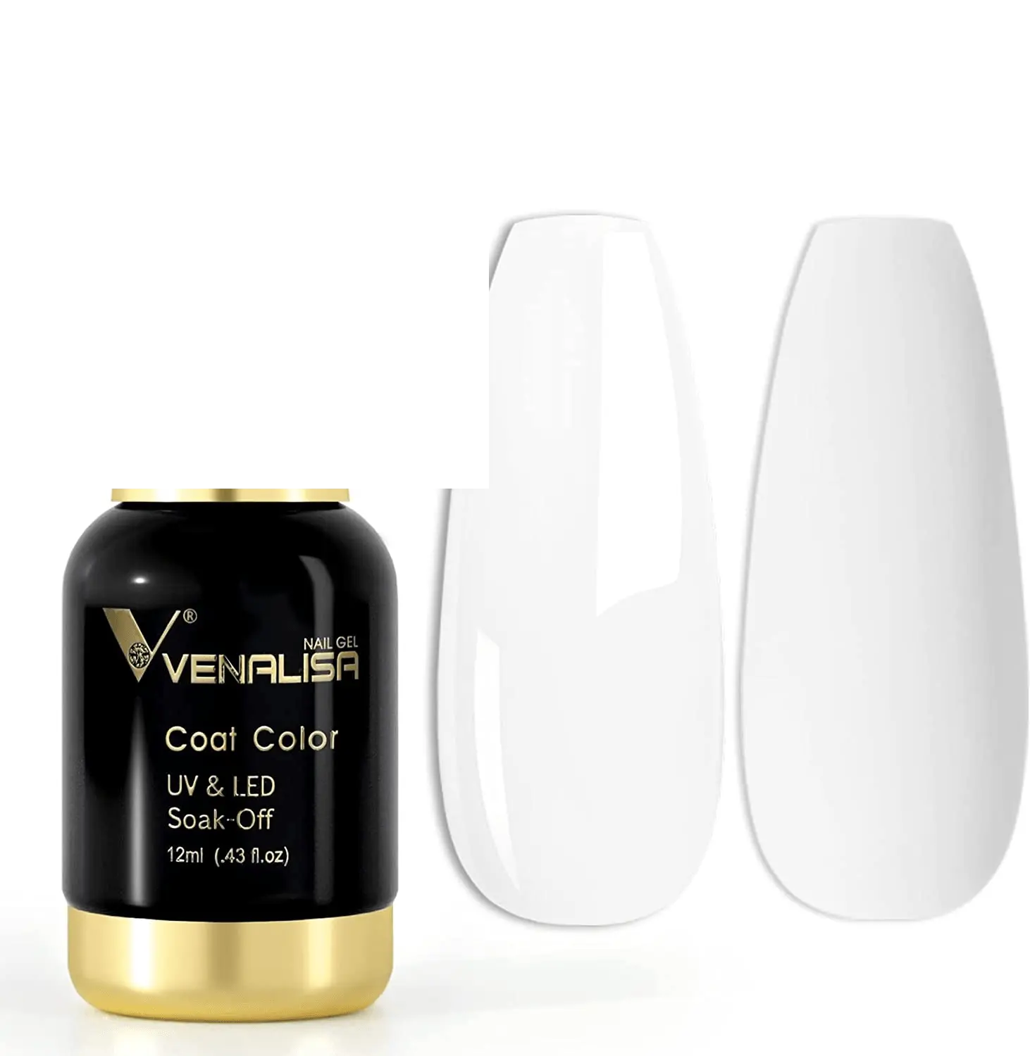 VENALISA Semi-Permanent White Nail Polish: Eco-Friendly, and Easy to Apply 1001 - Tophatter Daily Deals
