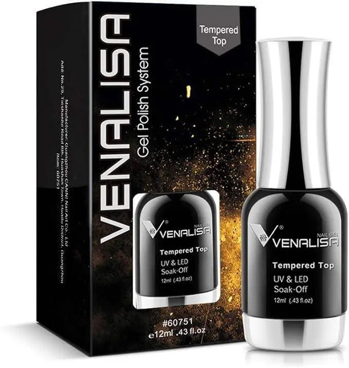VENALISA Semi-Permanent White Nail Polish: Eco-Friendly, and Easy to Apply Top Coat - Tophatter Daily Deals