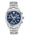 Versace Greca Chrono Bracelet Watch Stainless Steel-VEOX00522 Watches - Tophatter Daily Deals