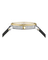 Versace V-Dollar Leather Watch Watches - Tophatter Daily Deals