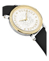 Versace V-Dollar Leather Watch Watches - Tophatter Daily Deals