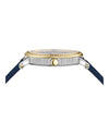 Versace V-Dollar Leather Watch Watches - Tophatter Daily Deals