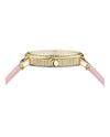 Versace V-Dollar Leather Watch Watches - Tophatter Daily Deals