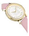 Versace V-Dollar Leather Watch Watches - Tophatter Daily Deals