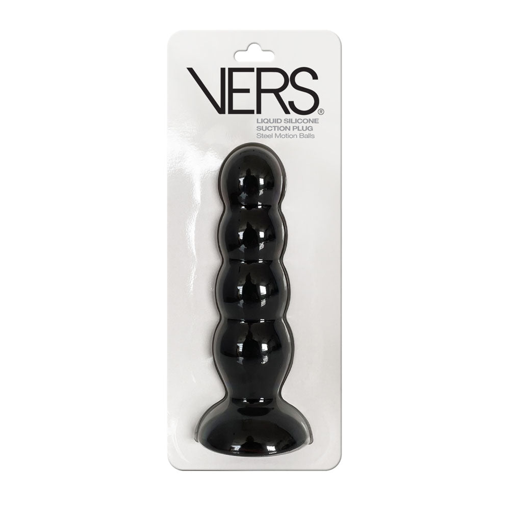 VERS Liquid Silicone Suction Plug 16.5 cm Length 10 cm Girth > Anal Range > Prostate Plugs - Tophatter Daily Deals