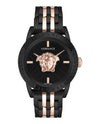 Versace V-Code Bracelet Watch Two Tone Watches - Tophatter Daily Deals