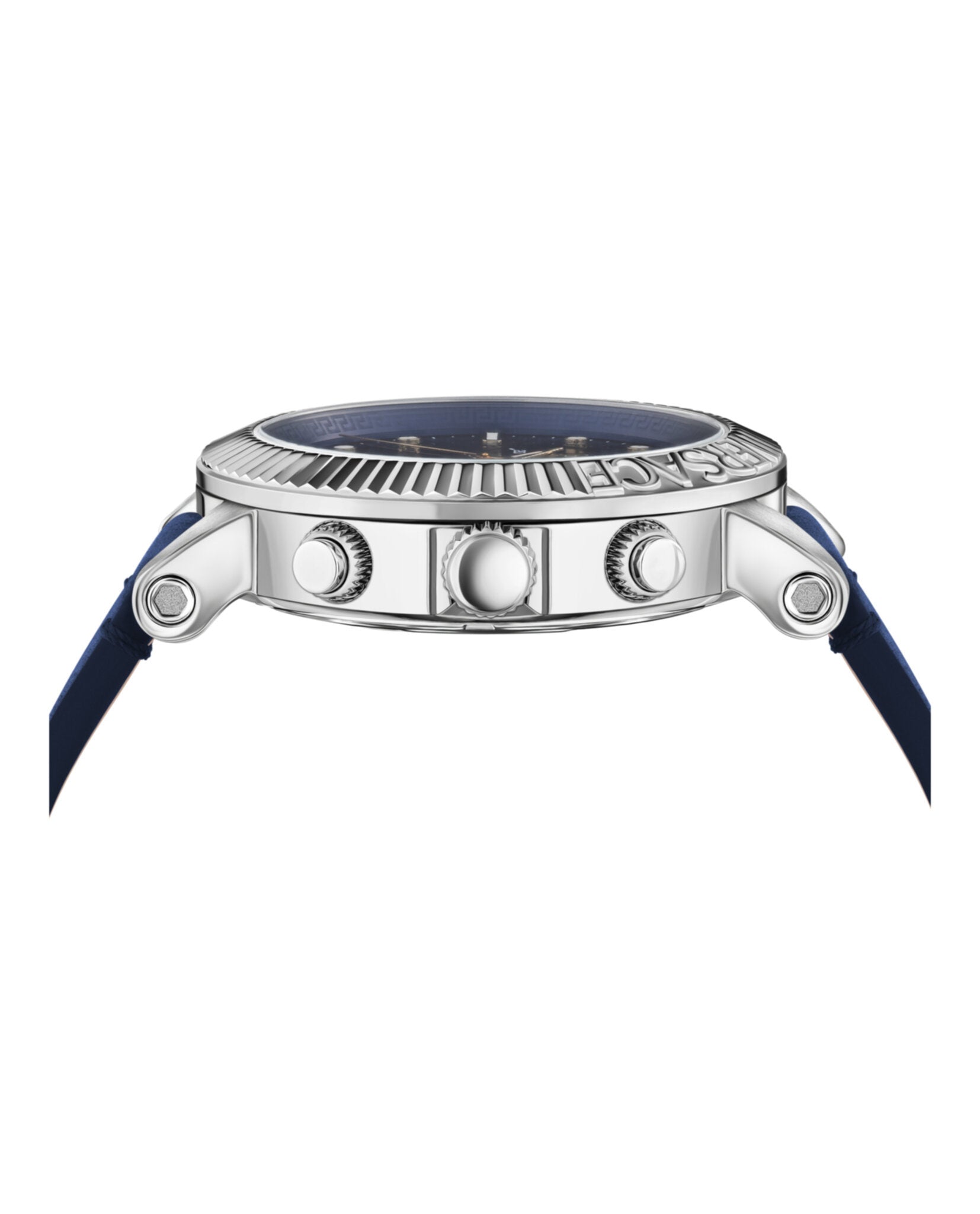 Versace V-Chrono Classic Leather Watch Watches - Tophatter Daily Deals