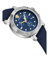 Versace V-Chrono Classic Leather Watch Watches - Tophatter Daily Deals
