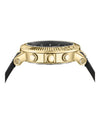 Versace V-Chrono Classic Leather Watch Watches - Tophatter Daily Deals