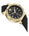 Versace V-Chrono Classic Leather Watch Watches - Tophatter Daily Deals