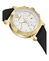 Versace V-Chrono Classic Leather Watch Watches - Tophatter Daily Deals