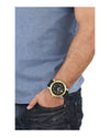 Versace V-Classic Leather Watch Watches - Tophatter Daily Deals