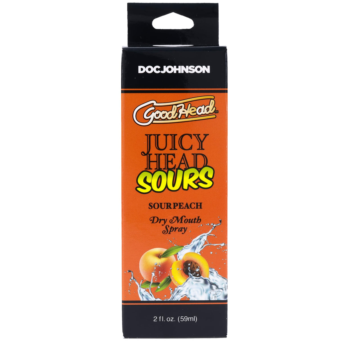 GoodHead Juicy Dry Mouth Sour Peach 59ML > Lube > Oral Gels & Sprays - Tophatter Daily Deals