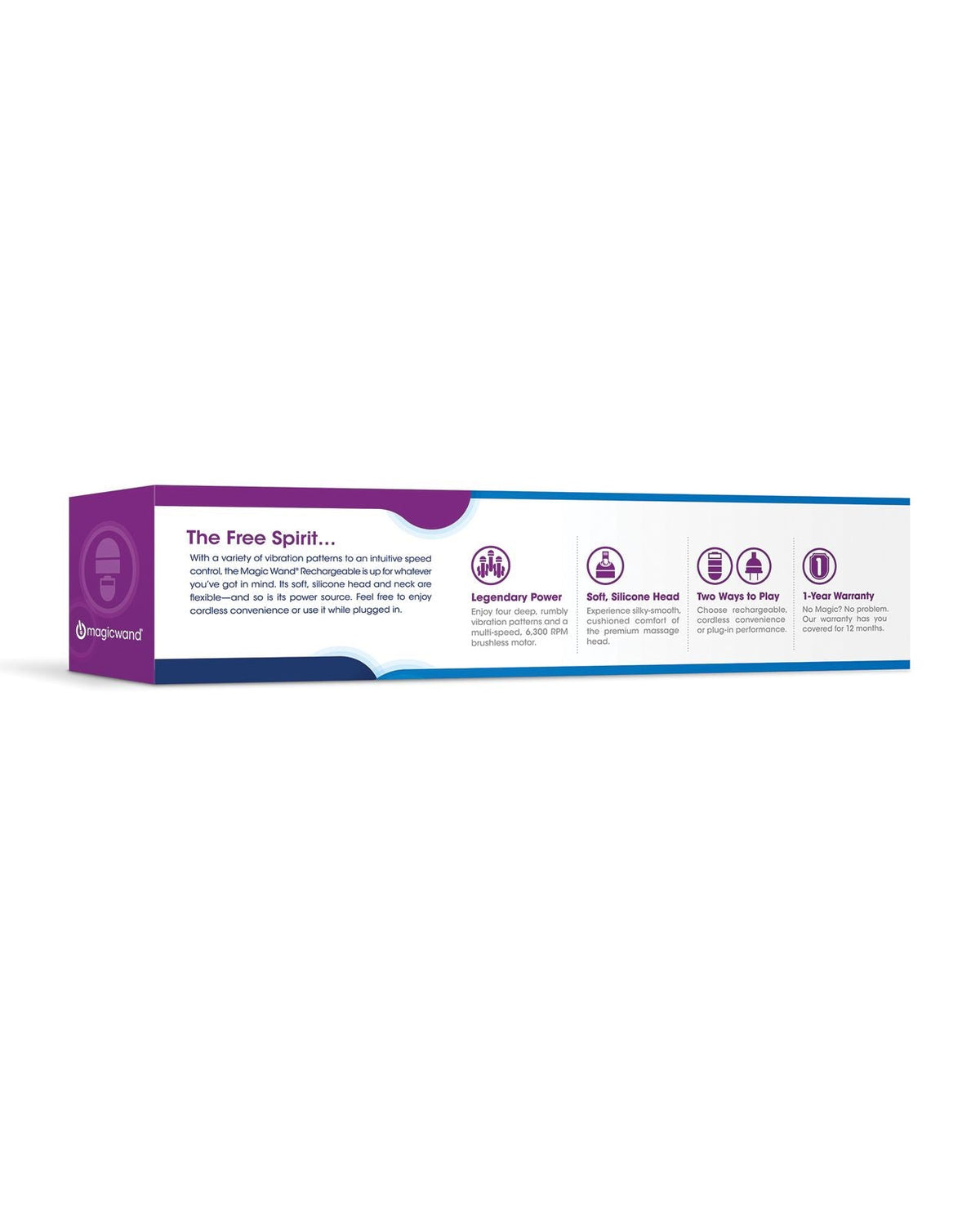 Vibratex Magic Wand Unplugged Rechargeable Wands - Tophatter Daily Deals