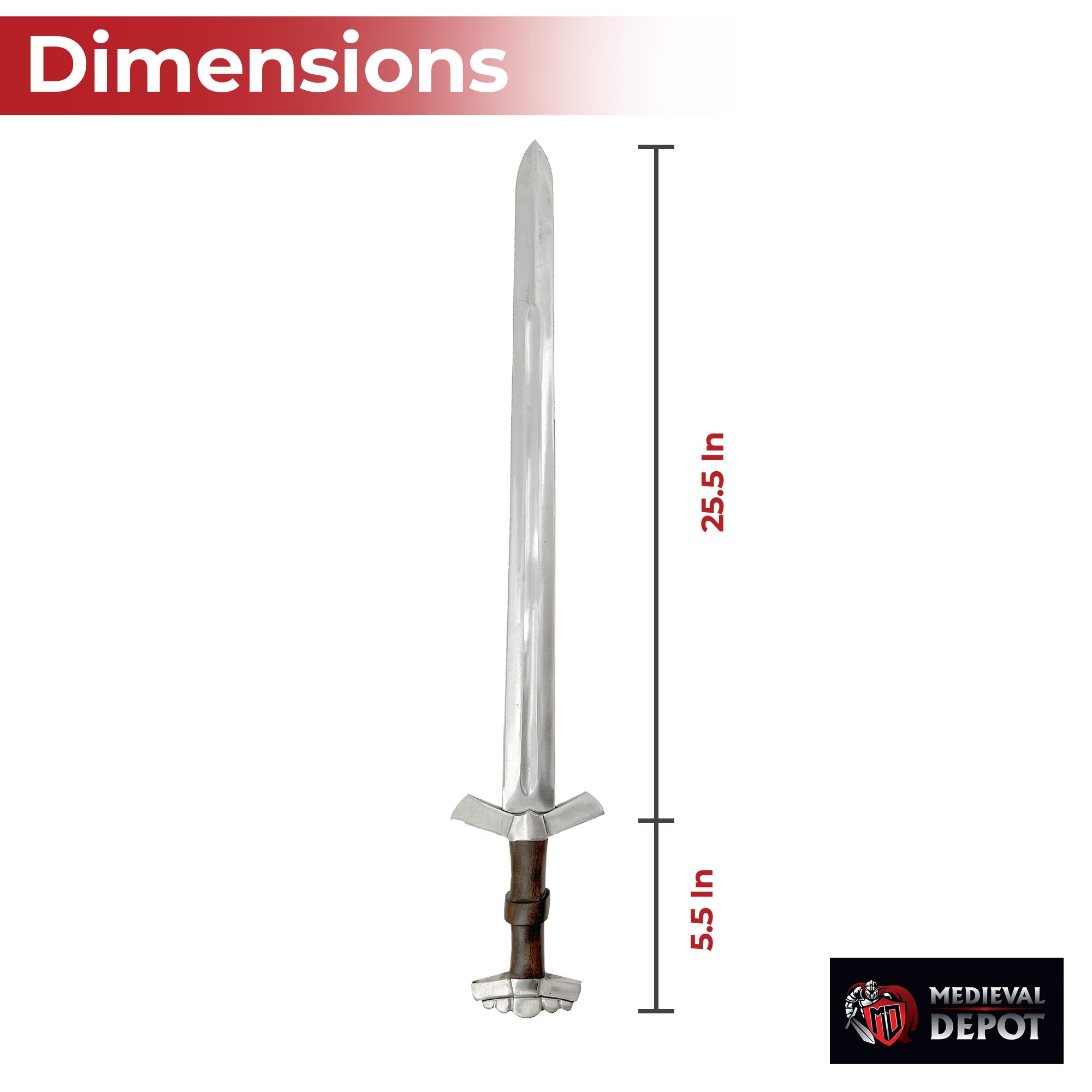 Viking Warrior God Full Tang Sword of Tyr swords - Tophatter Daily Deals