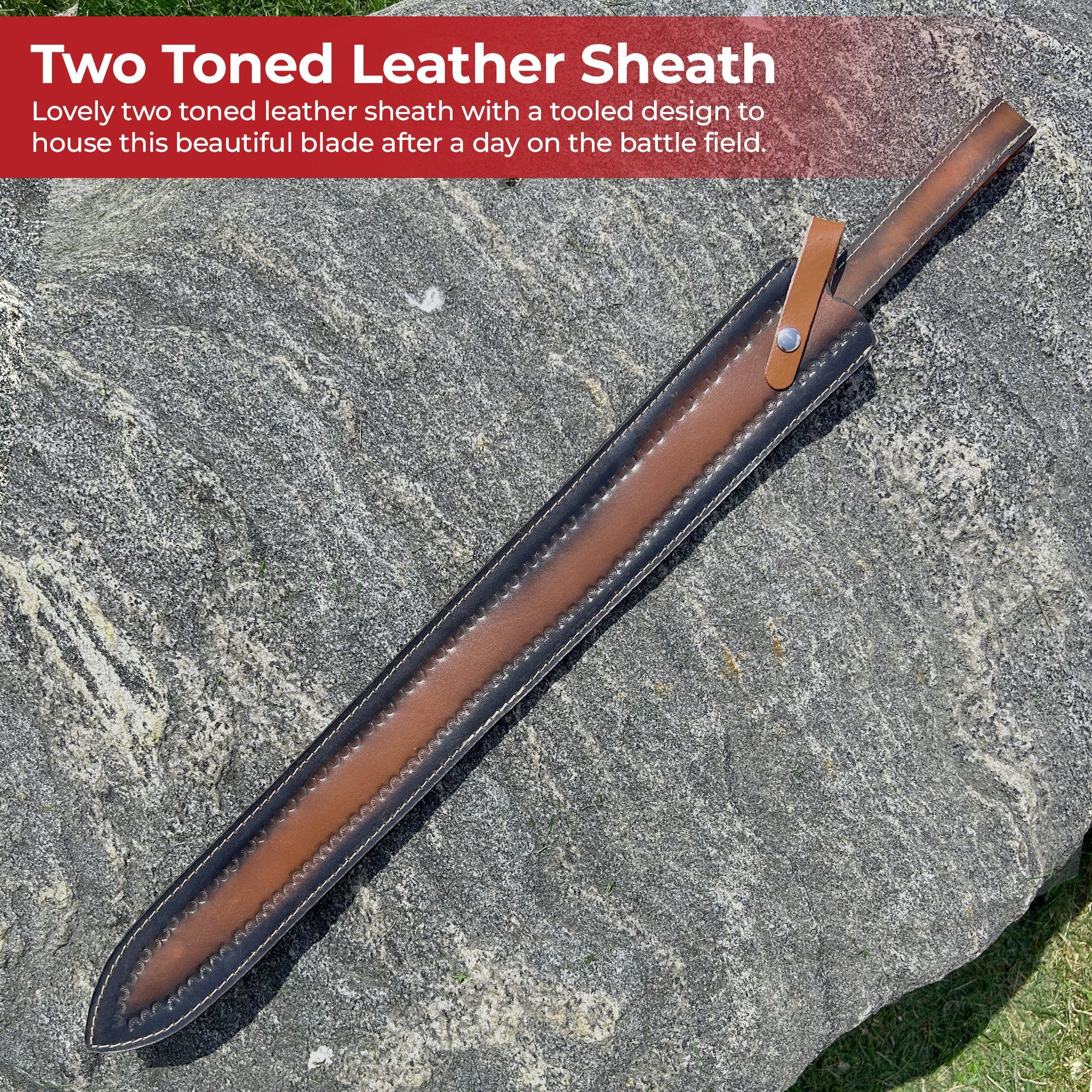Viking Warrior God Full Tang Sword of Tyr swords - Tophatter Daily Deals