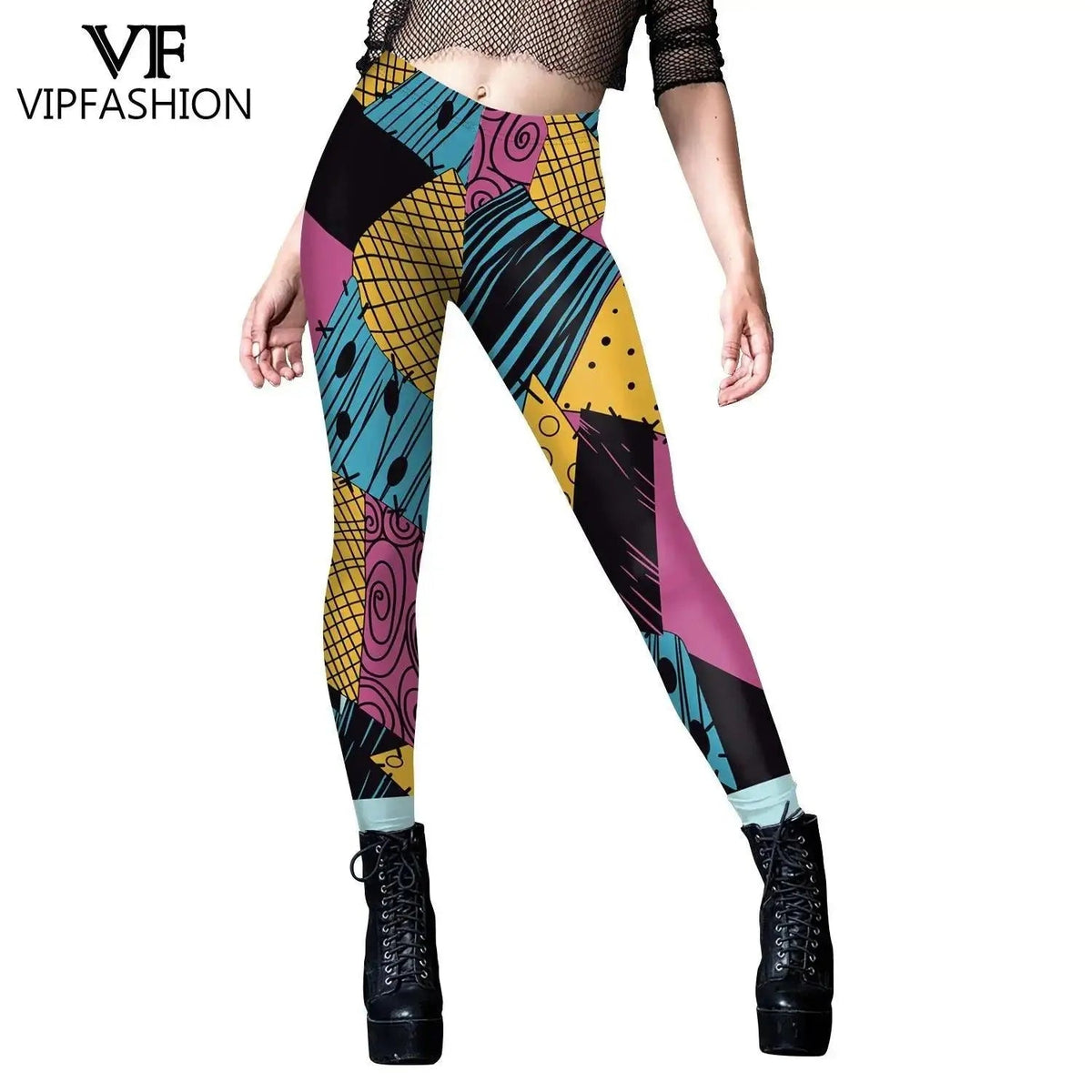 VIP FASHION Sally Halloween Cosplay Dress Women Funny Party Costume Horro Zentai Catsuit Sleeveless Dresses Girls Sexy Leggings - Tophatter Daily Deals