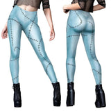 VIP FASHION Sally Halloween Cosplay Dress Women Funny Party Costume Horro Zentai Catsuit Sleeveless Dresses Girls Sexy Leggings - Tophatter Daily Deals
