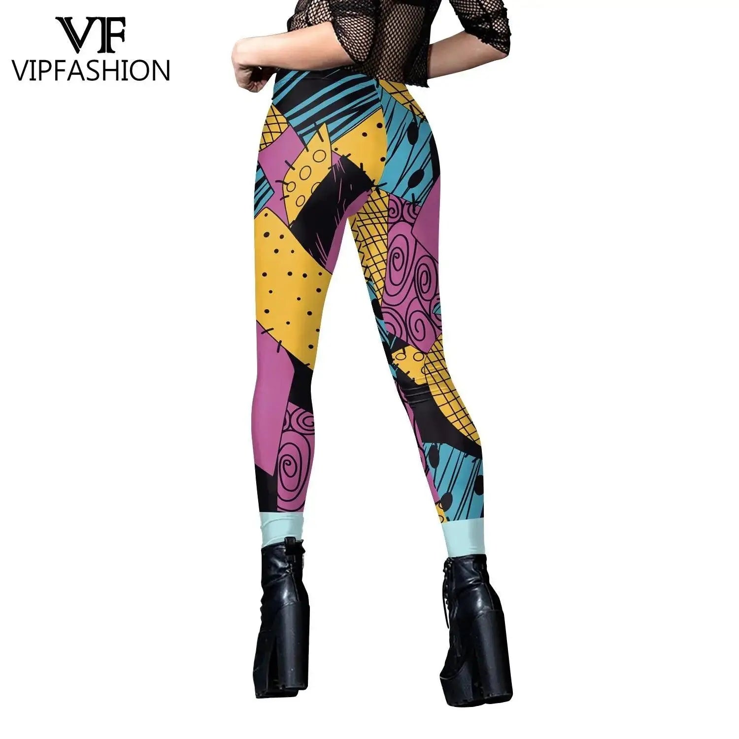 VIP FASHION Sally Halloween Cosplay Dress Women Funny Party Costume Horro Zentai Catsuit Sleeveless Dresses Girls Sexy Leggings - Tophatter Daily Deals