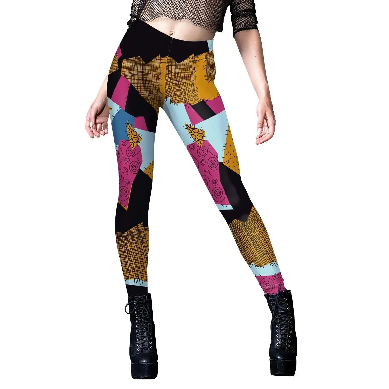 VIP FASHION Sally Halloween Cosplay Dress Women Funny Party Costume Horro Zentai Catsuit Sleeveless Dresses Girls Sexy Leggings B416-1122 - Tophatter Daily Deals