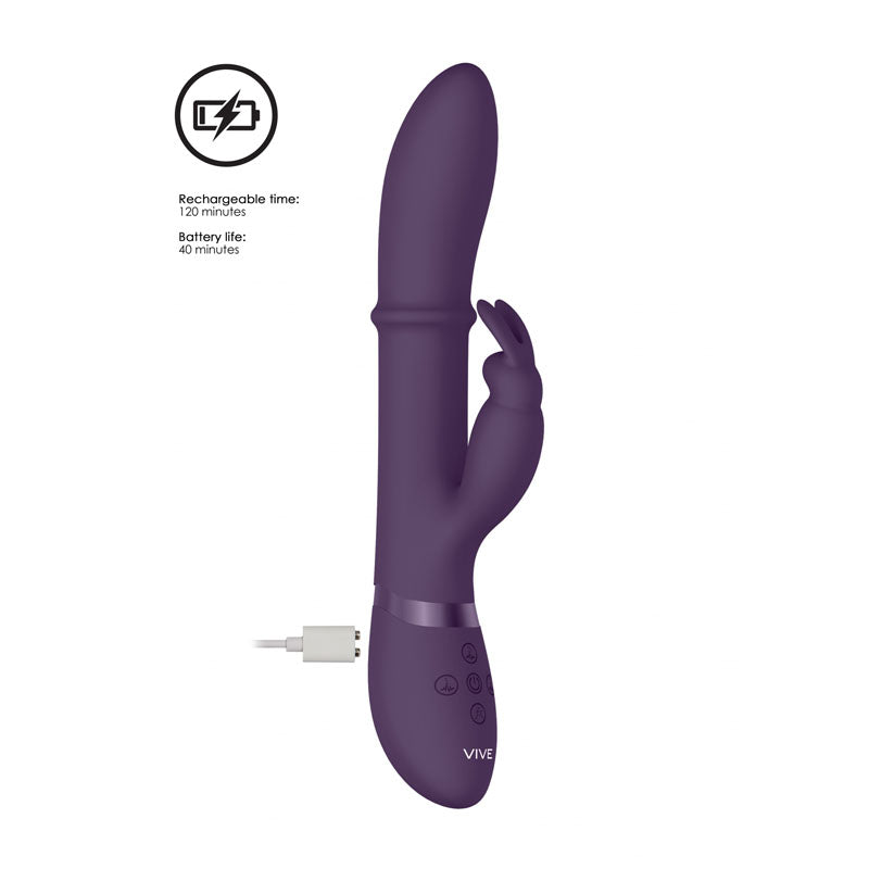 Vive Halo 24.5 Centimeter Rabbit Vibrator > Vibrators > Ladies > Rabbit - Tophatter Daily Deals