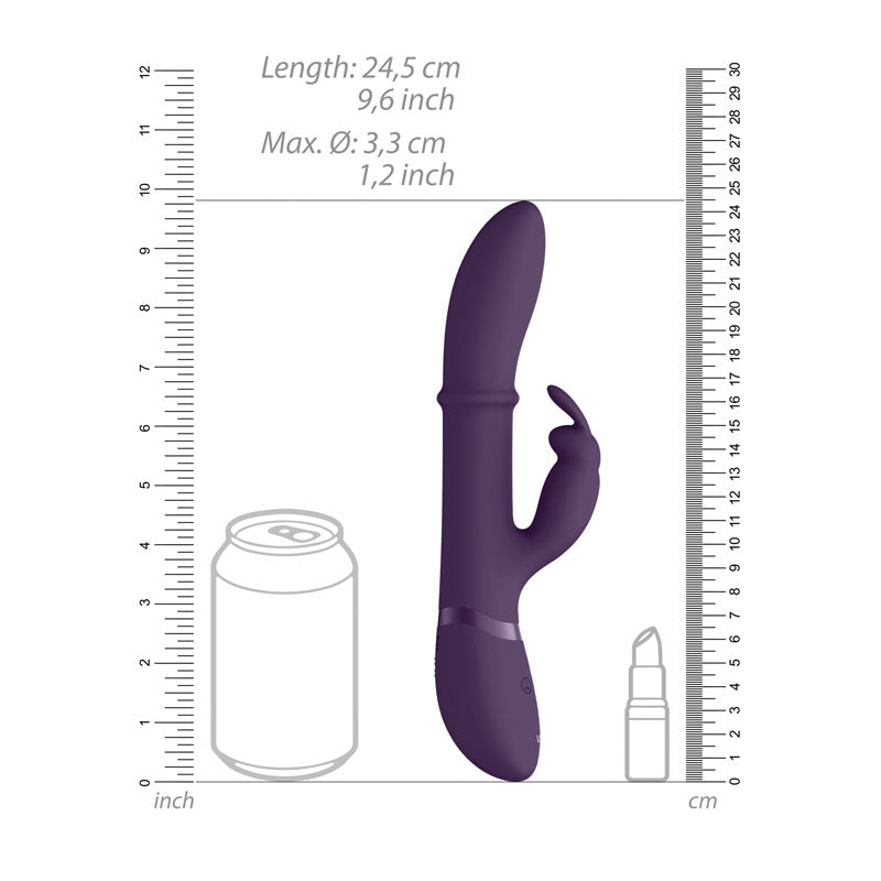 Vive Halo 24.5 Centimeter Rabbit Vibrator > Vibrators > Ladies > Rabbit - Tophatter Daily Deals