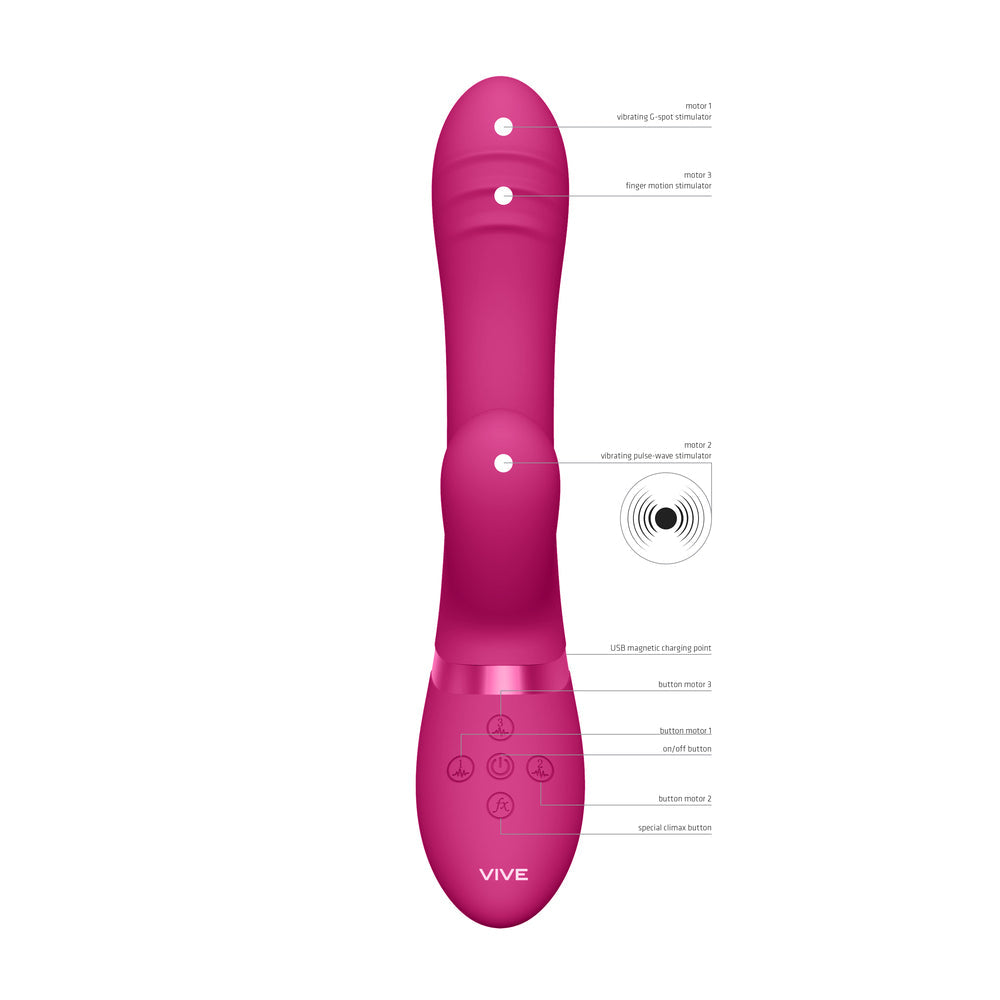 Vive Tani Finger Motion With Pulse Wave – Powerful G-Spot Vibrator > Vibrators > Ladies > Rabbit - Tophatter Daily Deals