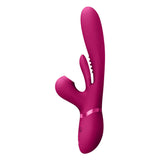 Vive Ena Rabbit Vibrator With Flapping Tongue Pink > Vibrators > Ladies > Rabbit - Tophatter Daily Deals