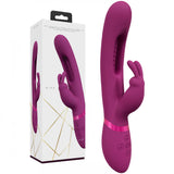 VIVE Mika (USB Rechargeable) – 23.2 cm Rabbit Vibrator with Flapping Shaft > Vibrators > Ladies > Rabbit - Tophatter Daily Deals