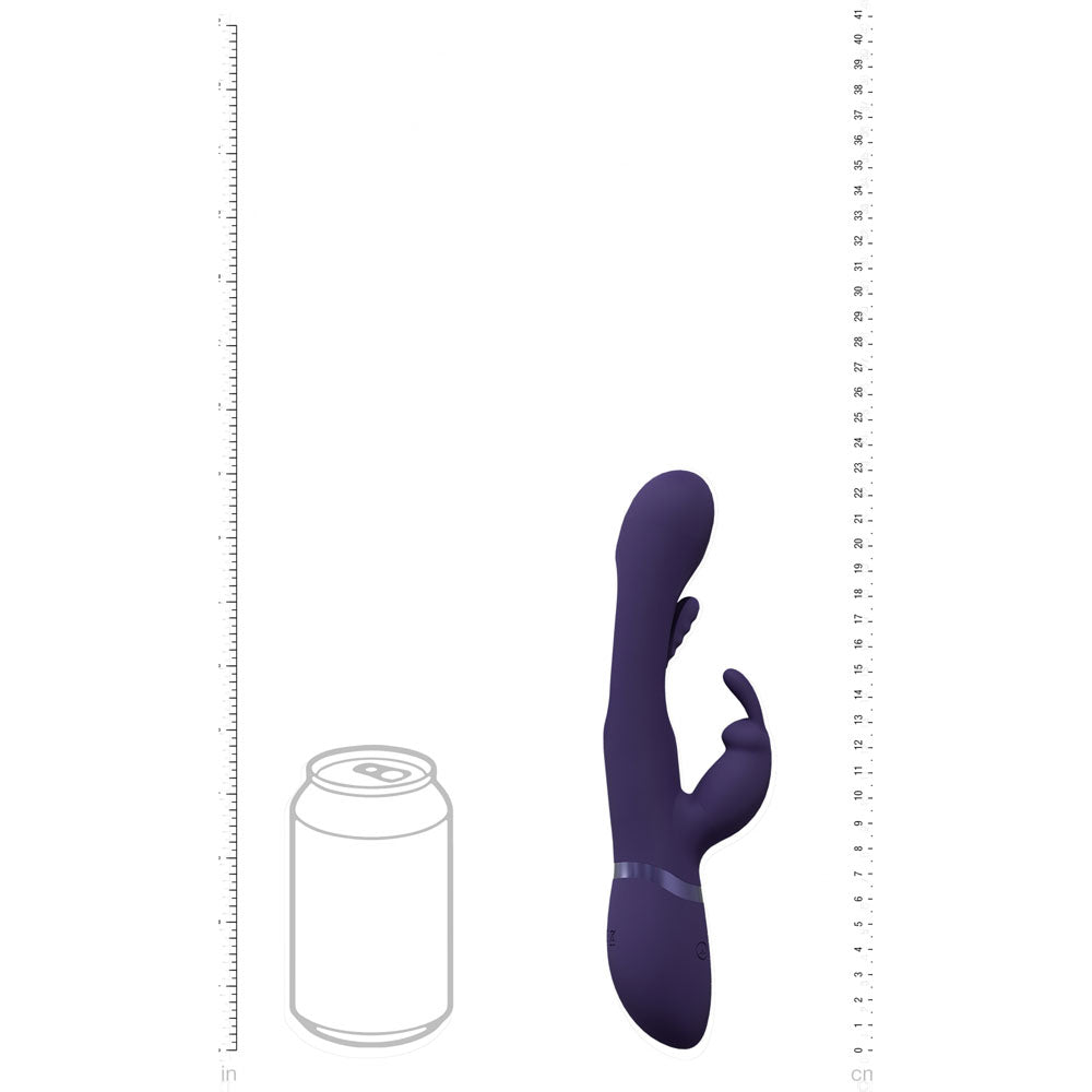 Vive Mika Flapping Tongue Rabbit Vibrator Deep Purple > Vibrators > Ladies > Rabbit - Tophatter Daily Deals