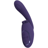 Vive Gen Pulse Wave Vibrator with Stimulating Bristles Deep Purple > Sex Toys For Ladies > G-Spot Vibrators - Tophatter Daily Deals