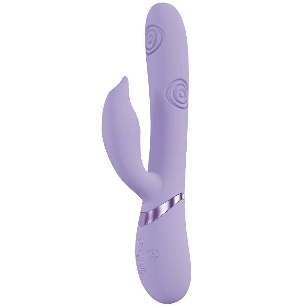 VIVE Pallina 25 cm Tapping Rabbit Vibrator with 6 Points of Stimulation > Vibrators > Ladies > Rabbit - Tophatter Daily Deals