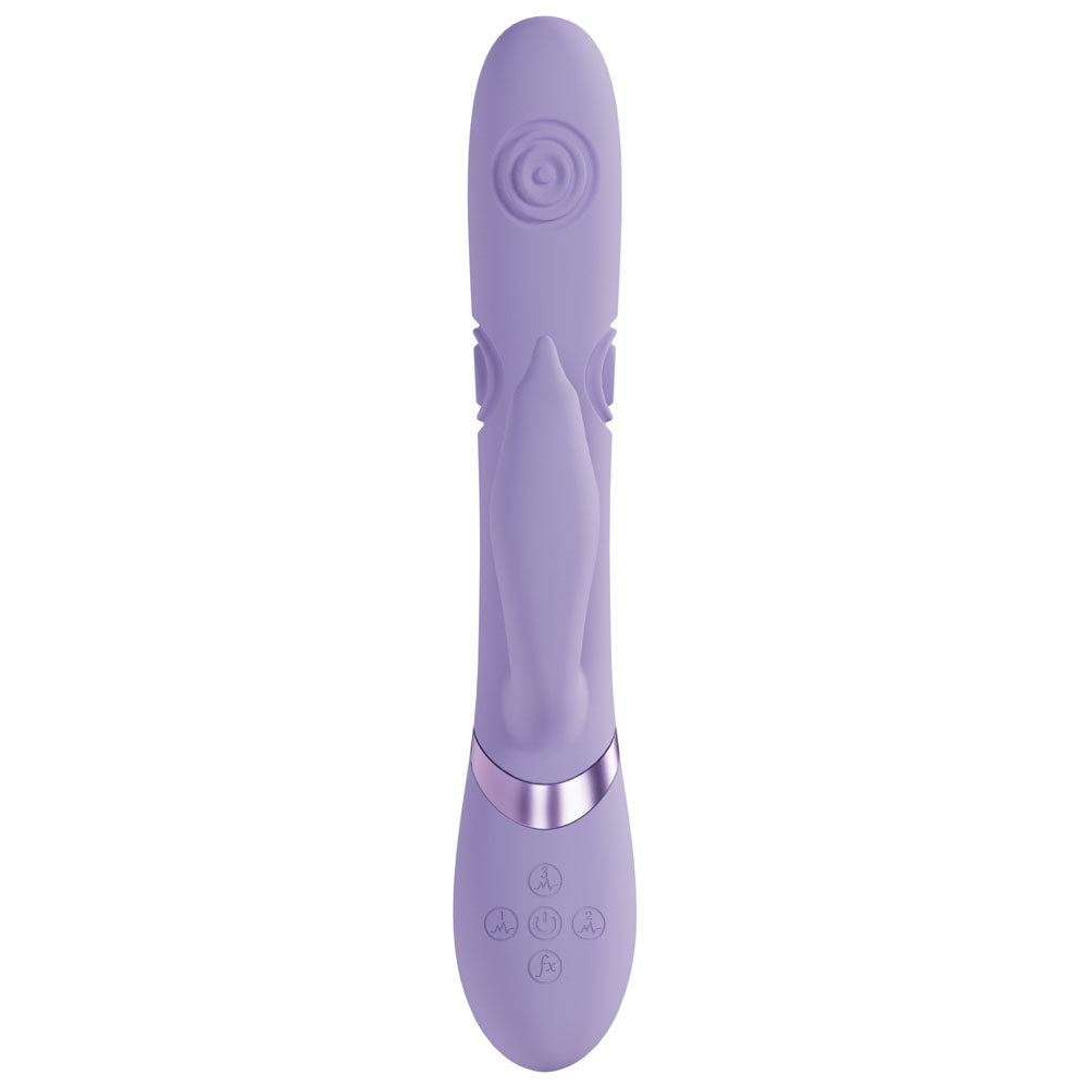 VIVE Pallina 25 cm Tapping Rabbit Vibrator with 6 Points of Stimulation > Vibrators > Ladies > Rabbit - Tophatter Daily Deals