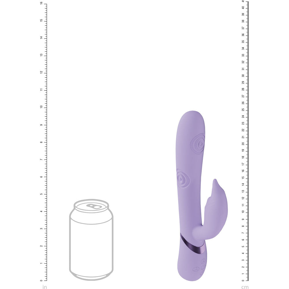VIVE Pallina 25 cm Tapping Rabbit Vibrator with 6 Points of Stimulation > Vibrators > Ladies > Rabbit - Tophatter Daily Deals