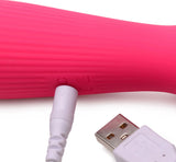 Silicone Wand Massager – Travel-Ready Small Wand Vibrator > Sex Toys For Ladies > Clitoral Vibrators and Stimulators - Tophatter Daily Deals