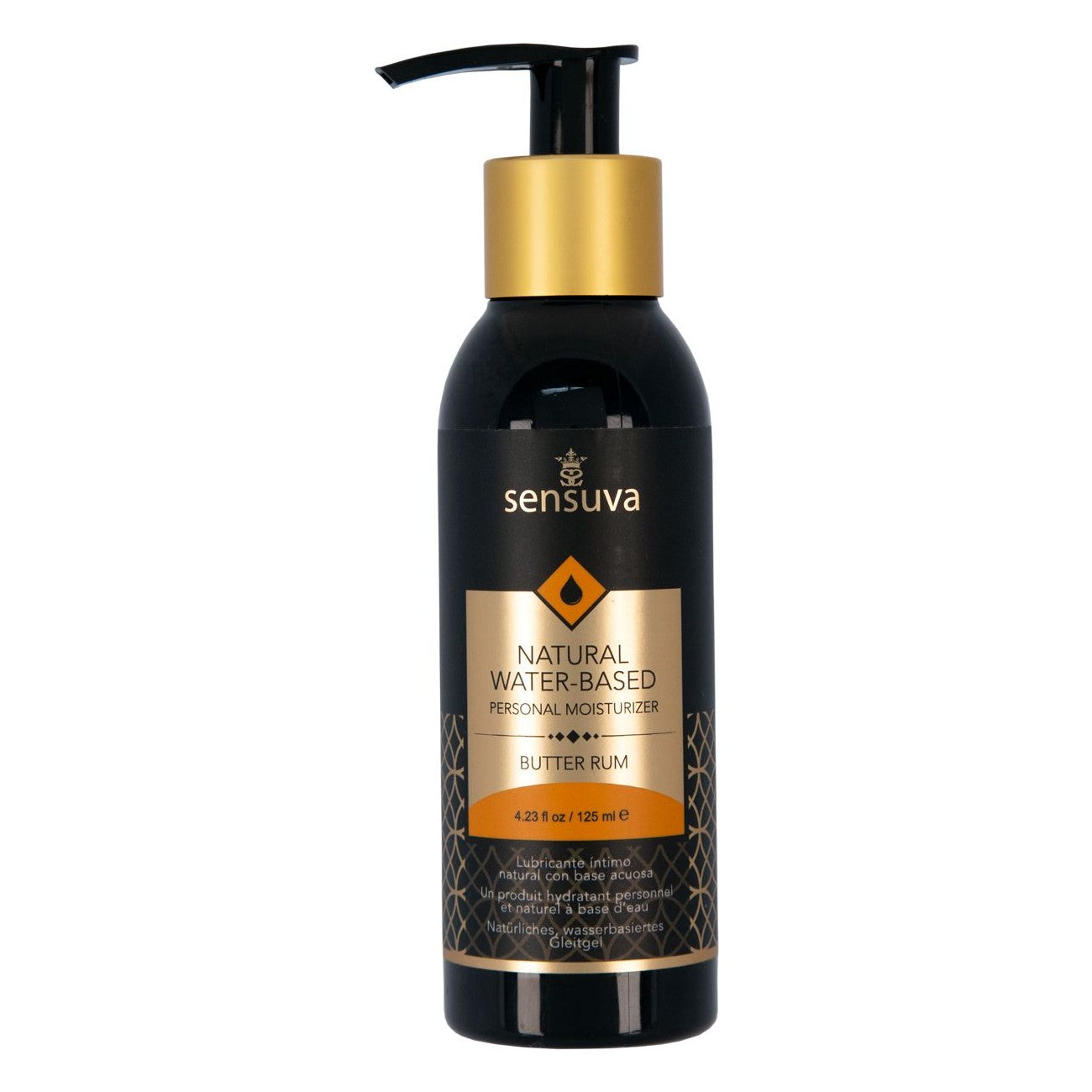 Natural Water-Based Lubricant 4.2 oz in Butter Rum Lubricant - Tophatter Daily Deals