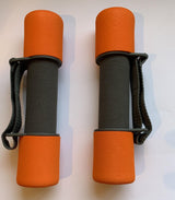 Hand Weights Sets - 1kg Soft Grip Dumbbells Set of 2 With Adjustable Grips Choice of Weights Exercise & Fitness - Tophatter Daily Deals
