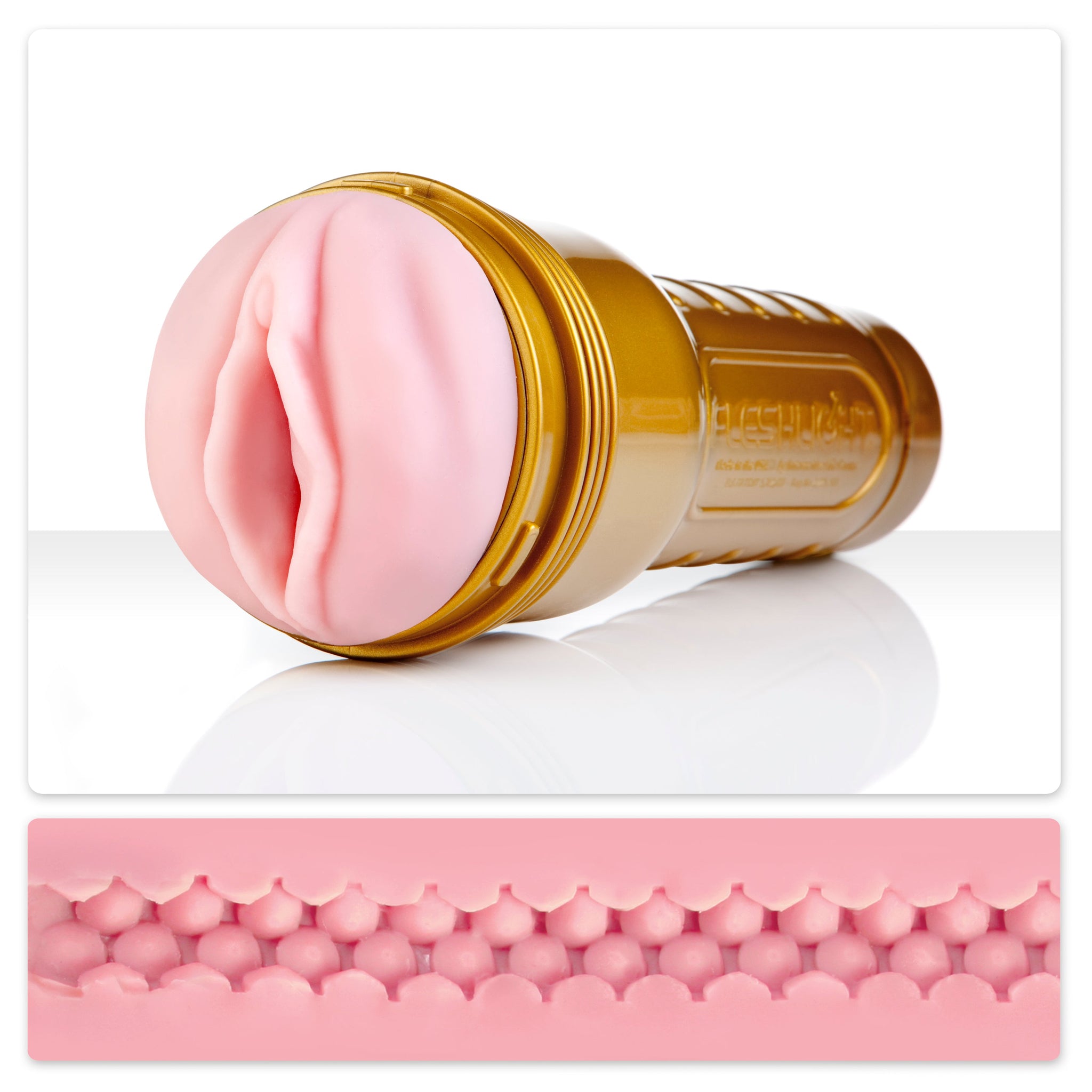 Fleshlight Stu Stamina Training Pink Vagina Masturbator > Sex Toys For Men > Masturbators > Manual - Tophatter Daily Deals