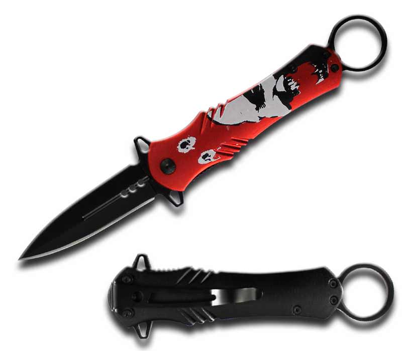 Spring Assist - 'Legal Auto Knife' - Zombies Dagger Style - Tophatter's Guns'N'Weapons Store Collectible Weapons - Tophatter Daily Deals