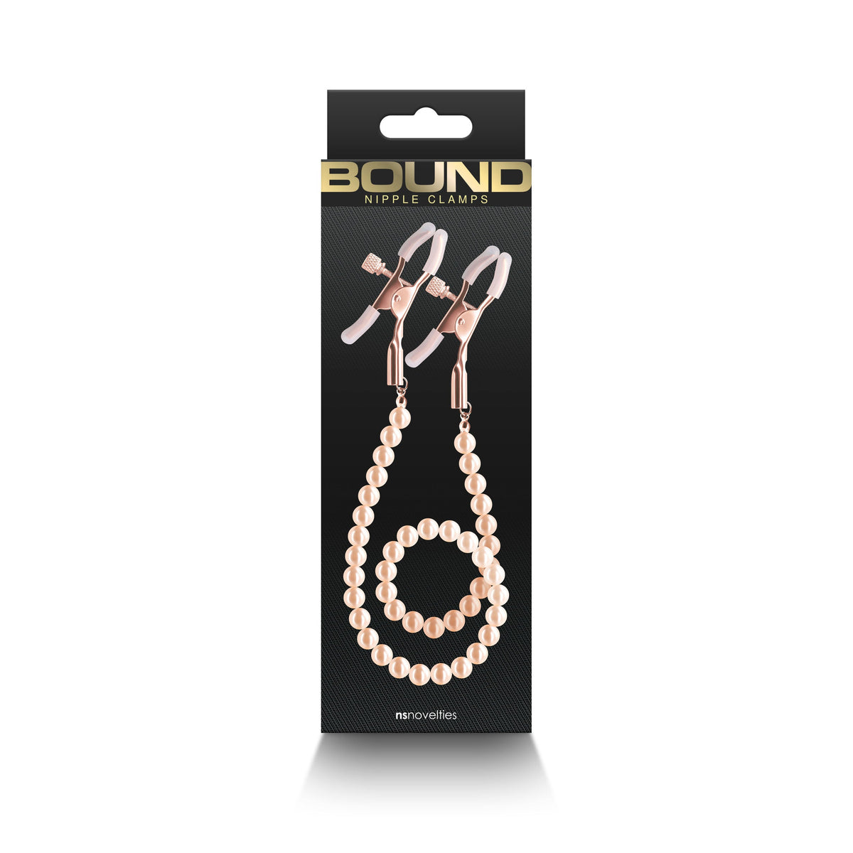 Bound Adjustable Nipple Clamps with Gold Pearl Chain – Silicone Tip Nipple Clamps > Sex Toys > Nipple Clips - Tophatter Daily Deals