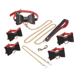 Goth Bondage Set – Vegan-Friendly Faux Leather Bondage Accessories > Bondage Gear > Bondage Kits - Tophatter Daily Deals